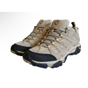 Merrell Moab Ventilator Continuum Women's Size 9 Beige Hiking Trail Shoes Boot